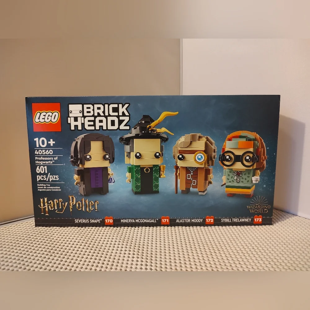 Lego Brick Headz 40560 Professors of Hogwarts Harry Potter NWT Building Toy Set